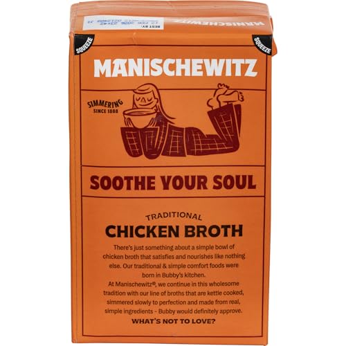 Manischewitz broth as a versatile base for soups and sauces.