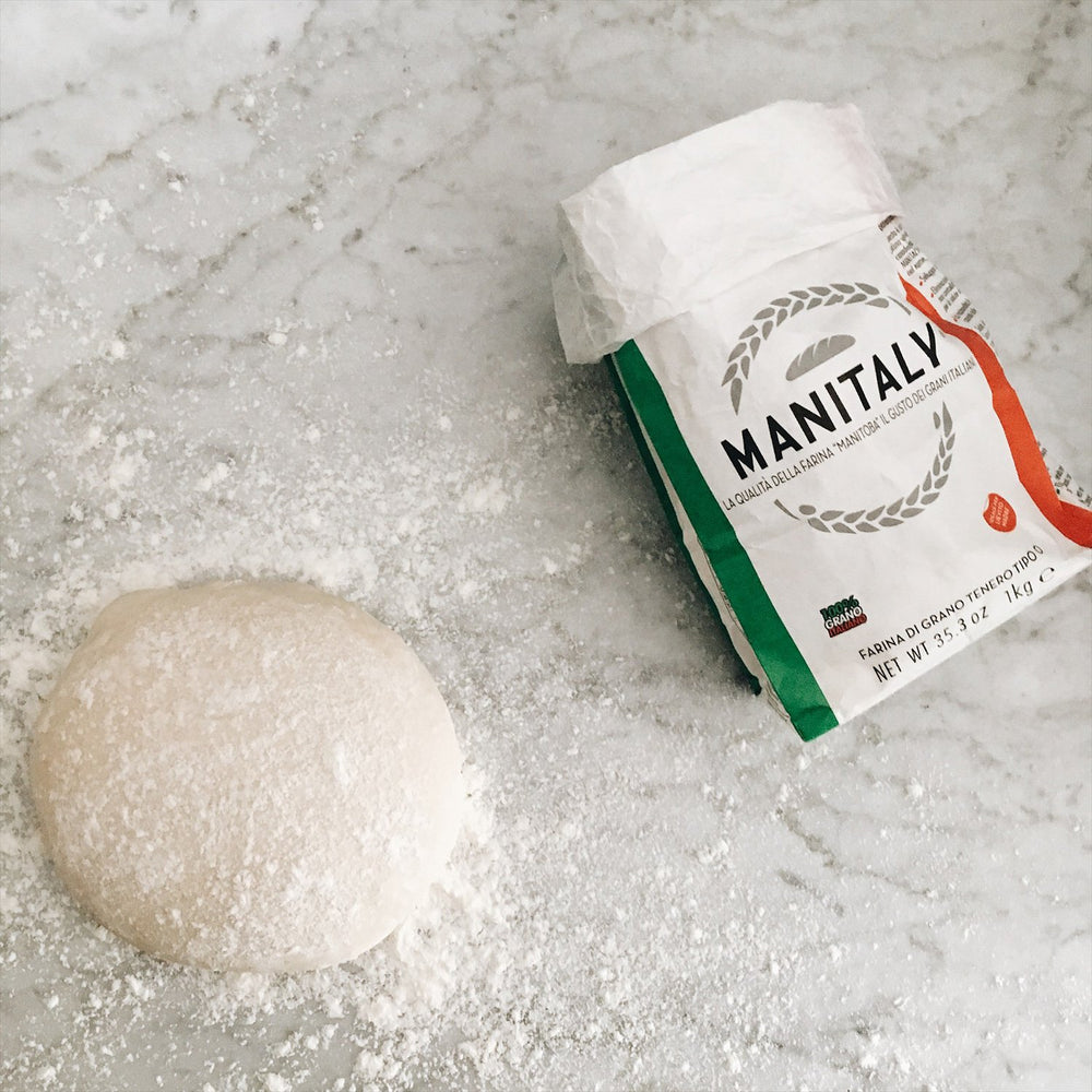 Manitaly pizza dough setup for crisp crust outcomes