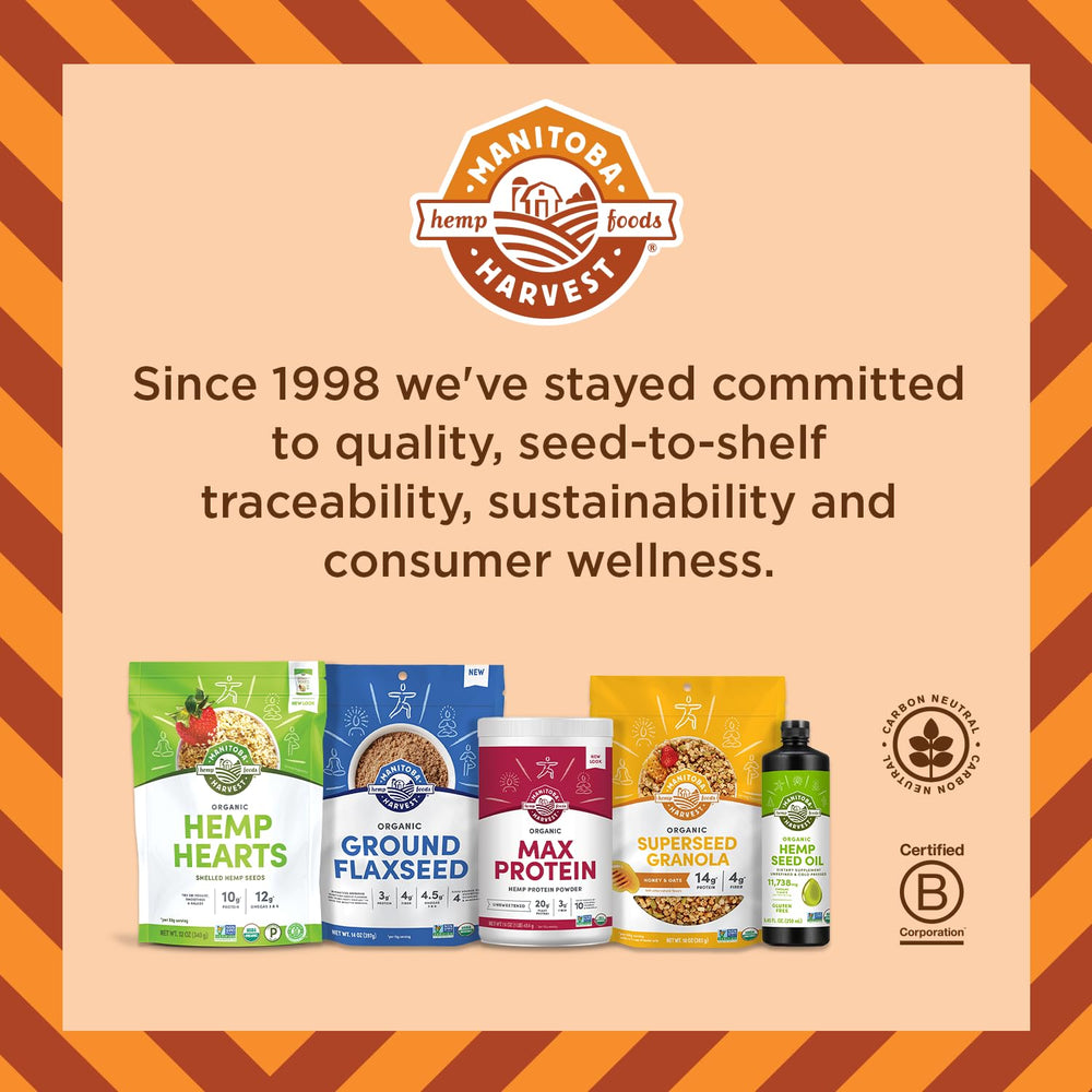 Manitoba Harvest Hemp Hearts ready-to-eat snack or ingredient for meals.