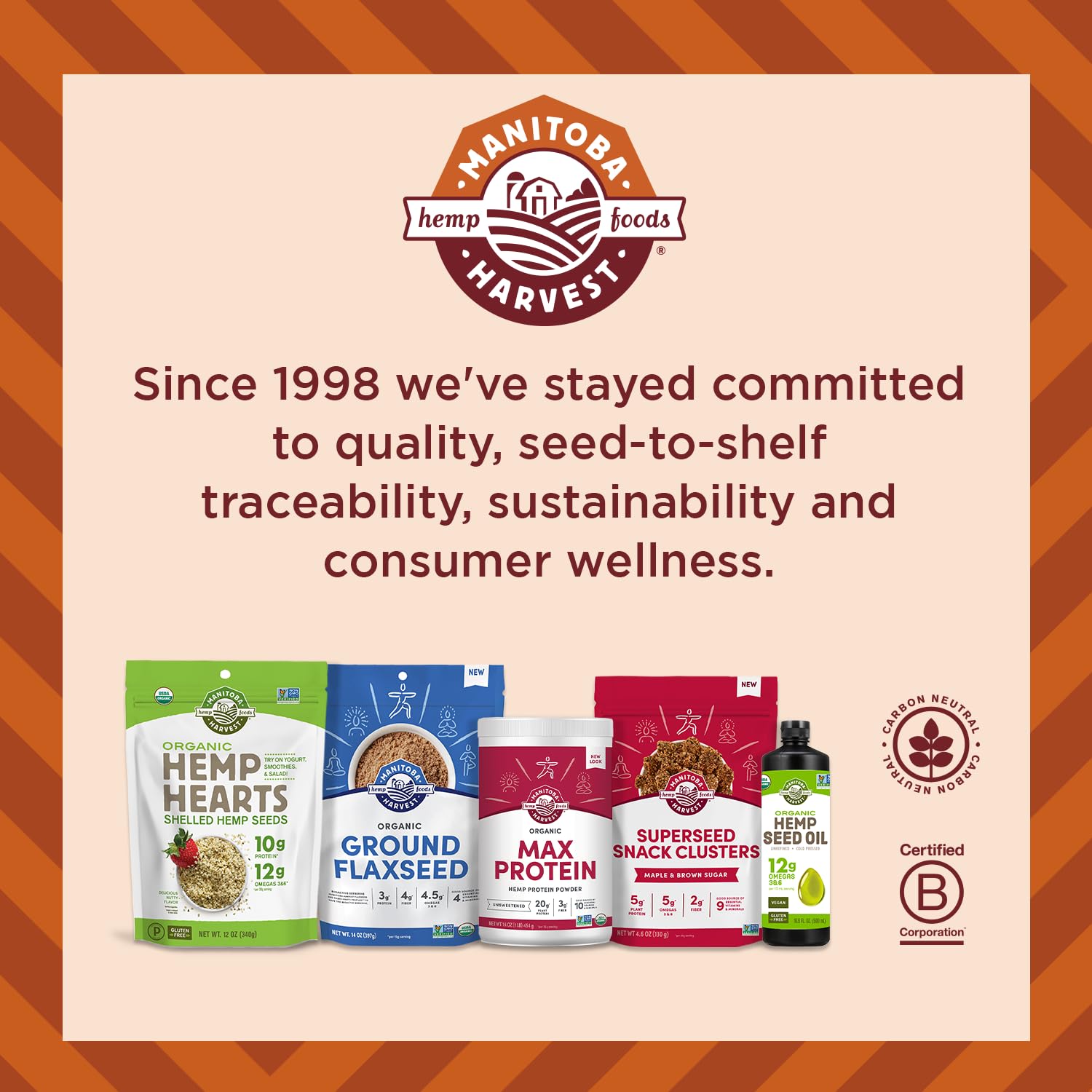 Manitoba Harvest Superseed Snack Clusters smoky BBQ on-the-go bite for a quick snack