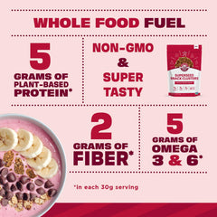 Manitoba Harvest Superseed Seed blend ingredients showing quinoa and hemp