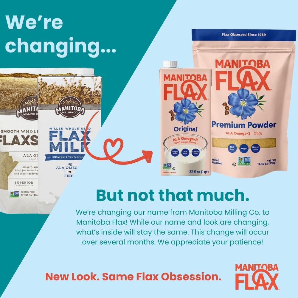 Manitoba Milling family-owned farm history with flax ingredients
