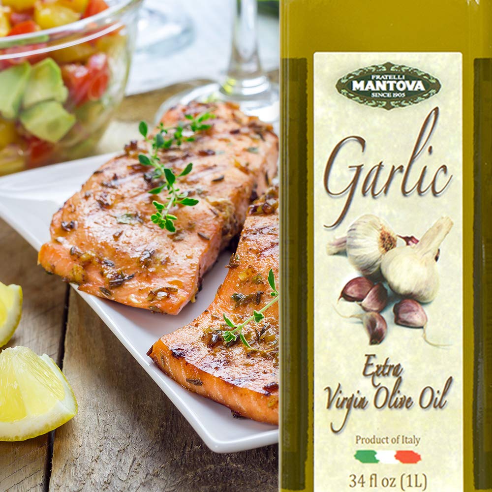 Mantova Garlic EVOO pan-fry-chicken for mid-heat cooking