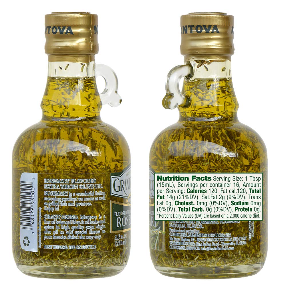 Easy pour spout on Mantova oil for precise drizzle on chicken and vegetables.