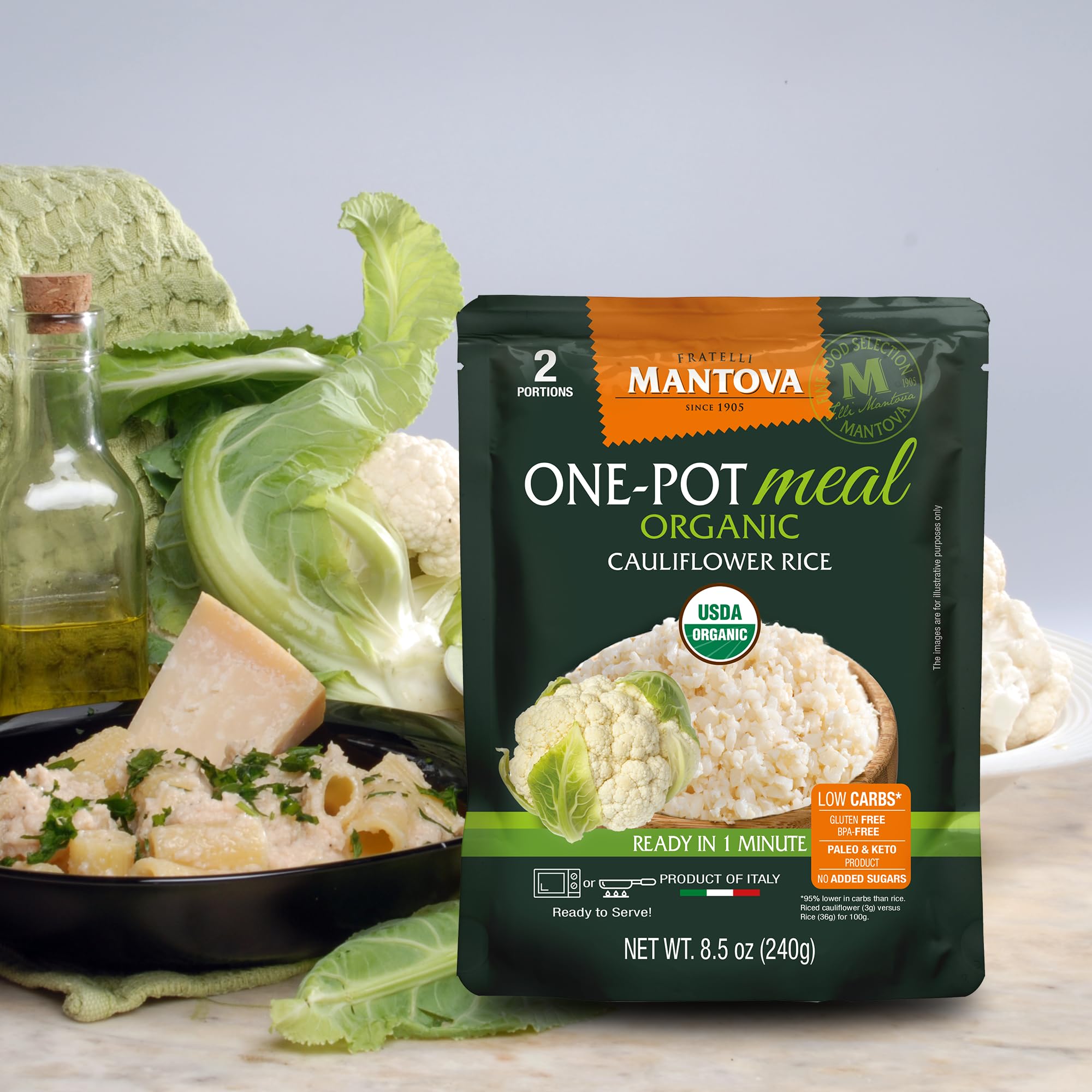 Mantova six pack display ideal for clean eating