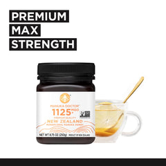 Manuka Doctor certified non-GMO label on jar