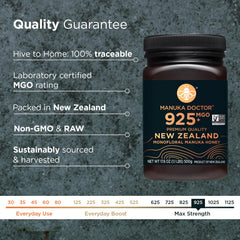 Manuka Doctor monofloral NZ honey jar, authentic harvest for everyday sweetness.
