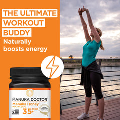 Manuka Doctor packaging highlights authentic New Zealand origin.