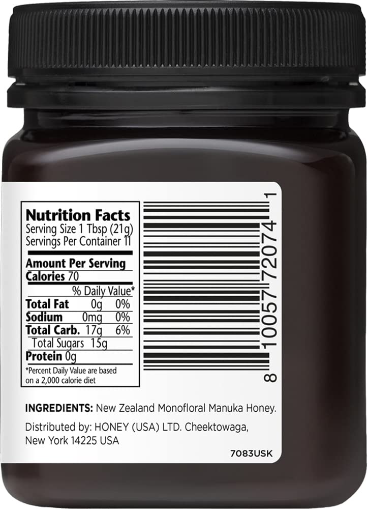 Manuka Doctor raw New Zealand honey texture close-up
