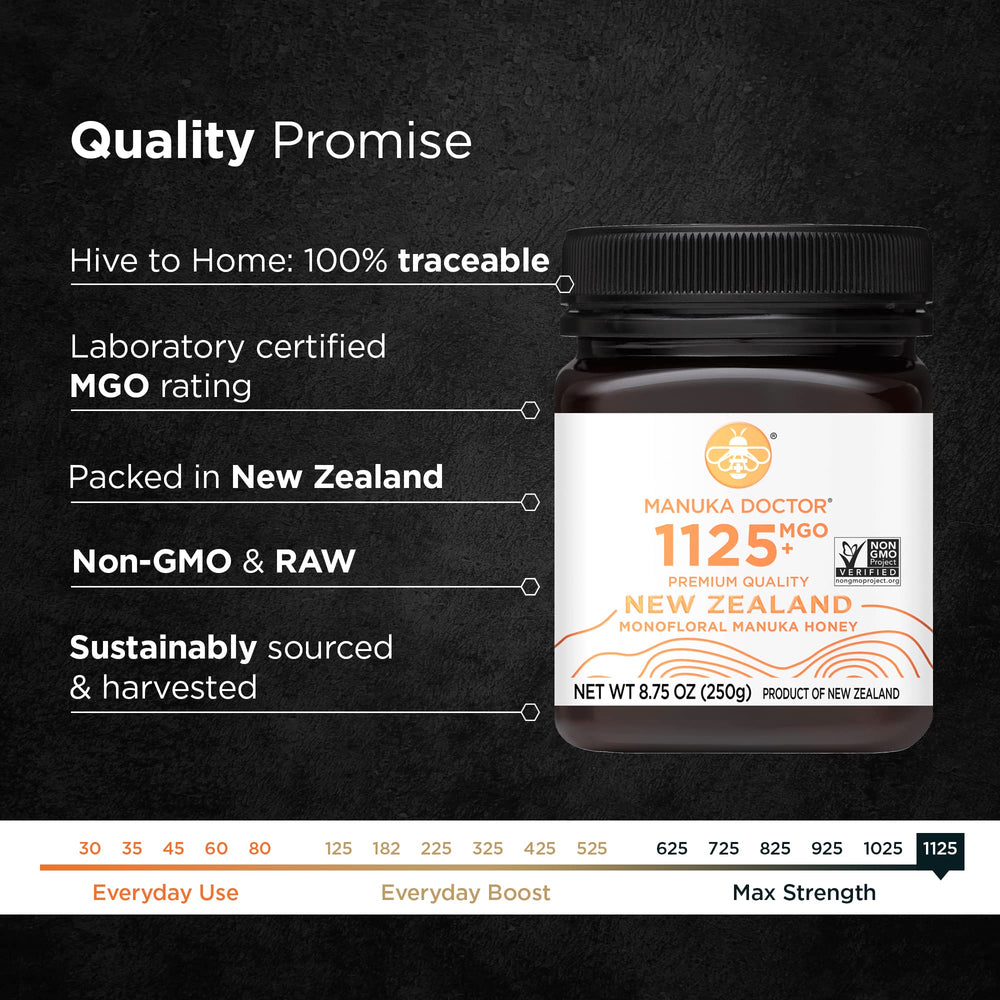 Manuka Doctor woody aroma honey ideal for flavor-rich rituals
