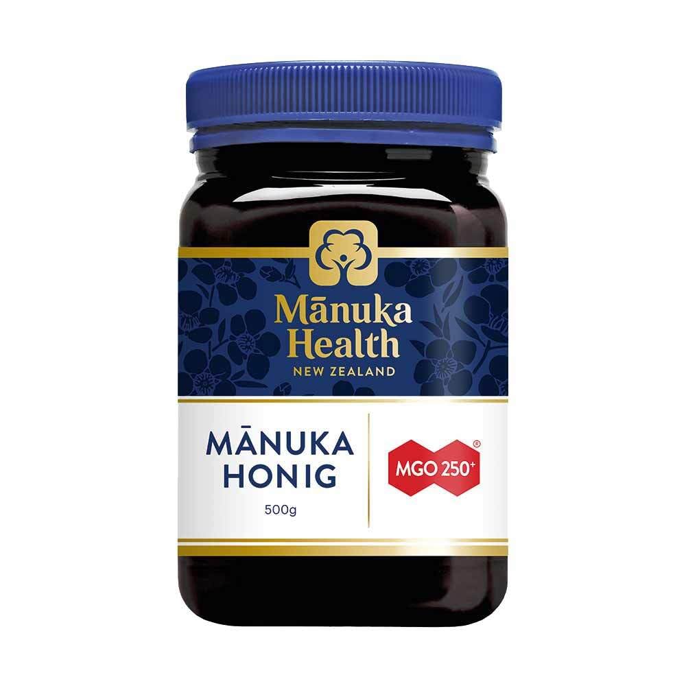 Manuka Health UMF 10+ honey on spoon for tasting