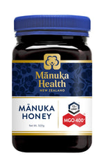 Manuka Health UMF 13+ honey jar close-up showing rich texture and color