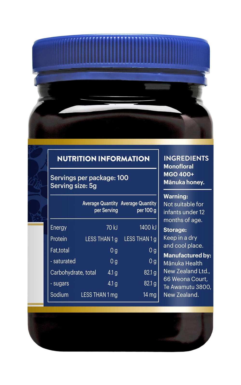 Manuka Health UMF 13+ honey pouring, ideal for drizzle on toast
