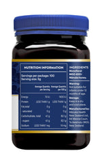 Manuka Health UMF 13+ honey pouring, ideal for drizzle on toast