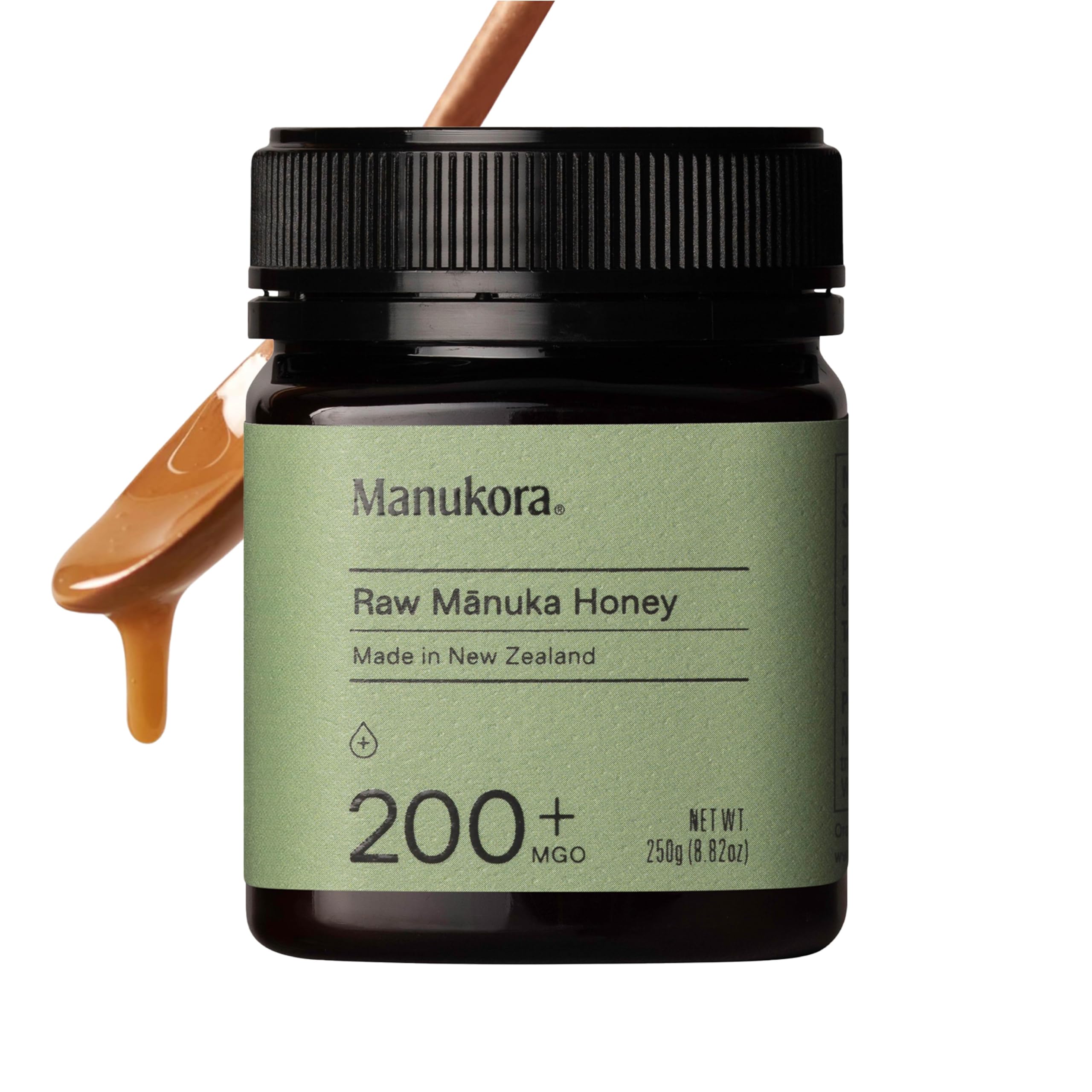 Manukora raw Manuka honey jar with creamy texture for daily rituals.