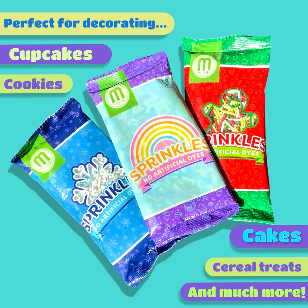 Manvscakes nut free dairy free sprinkles for inclusive baking