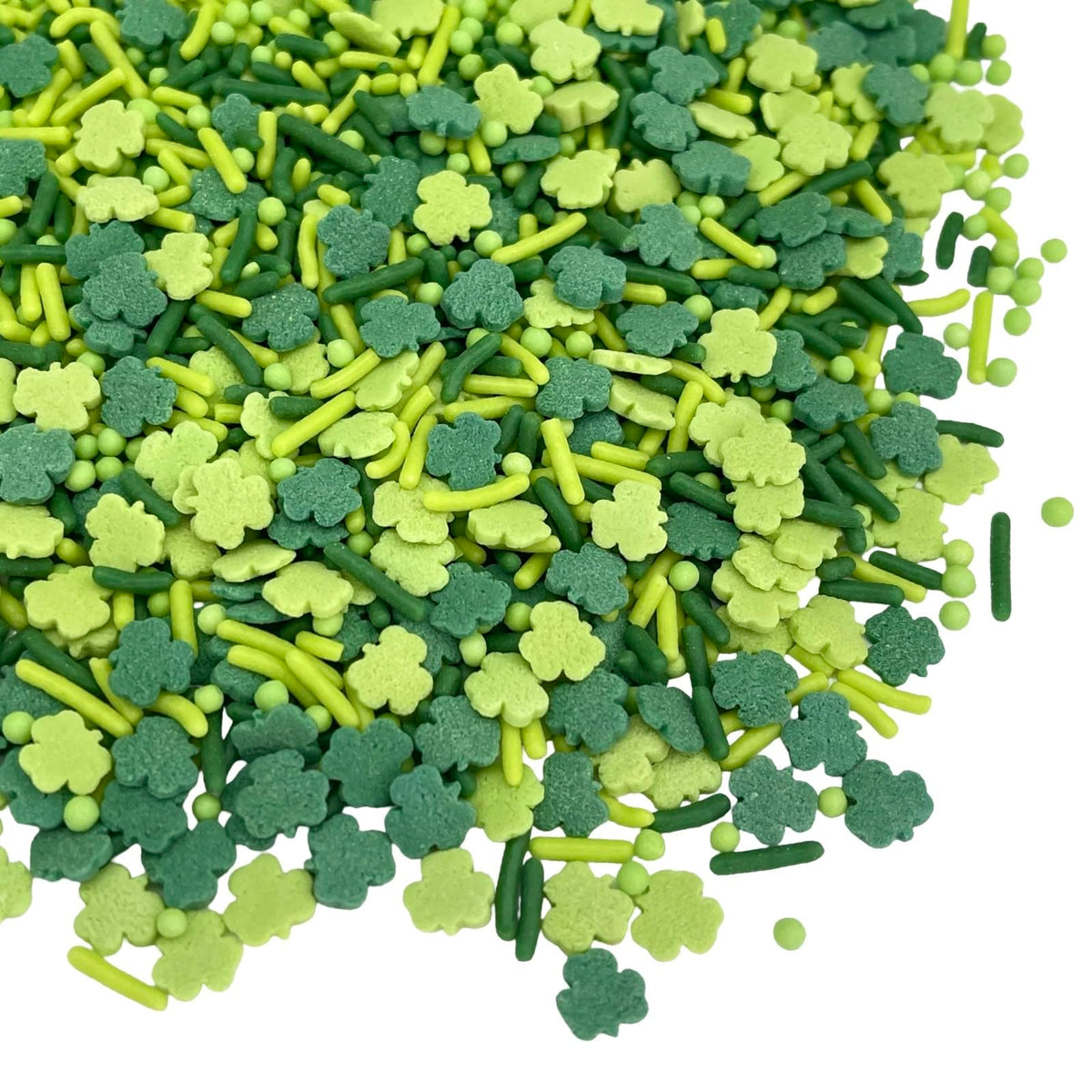 Manvscakes shamrock sprinkles brighten cookies with festive green charm