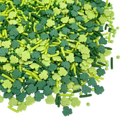 Manvscakes shamrock sprinkles brighten cookies with festive green charm
