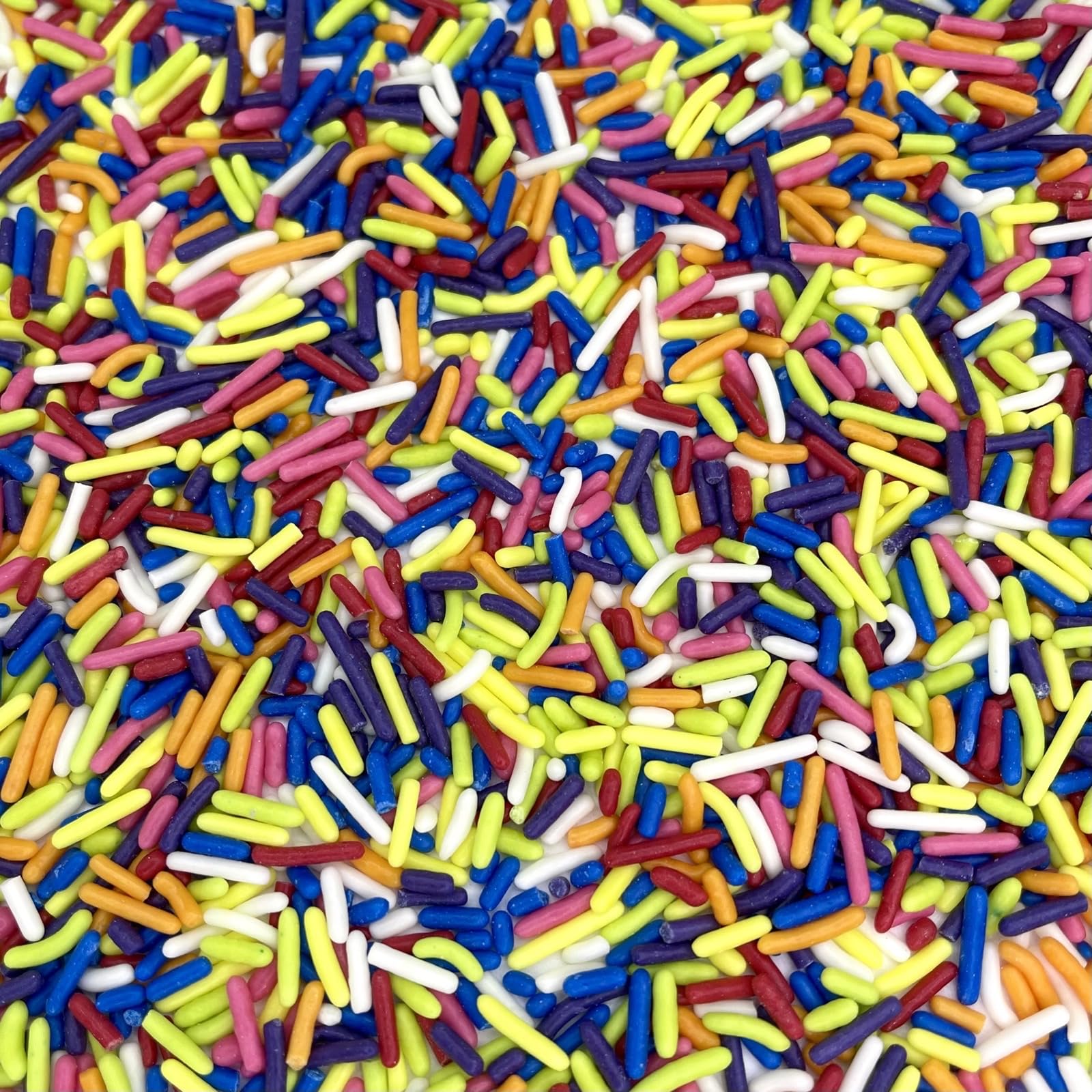 Manvscakes sprinkles on ice cream for a bright, safe topping