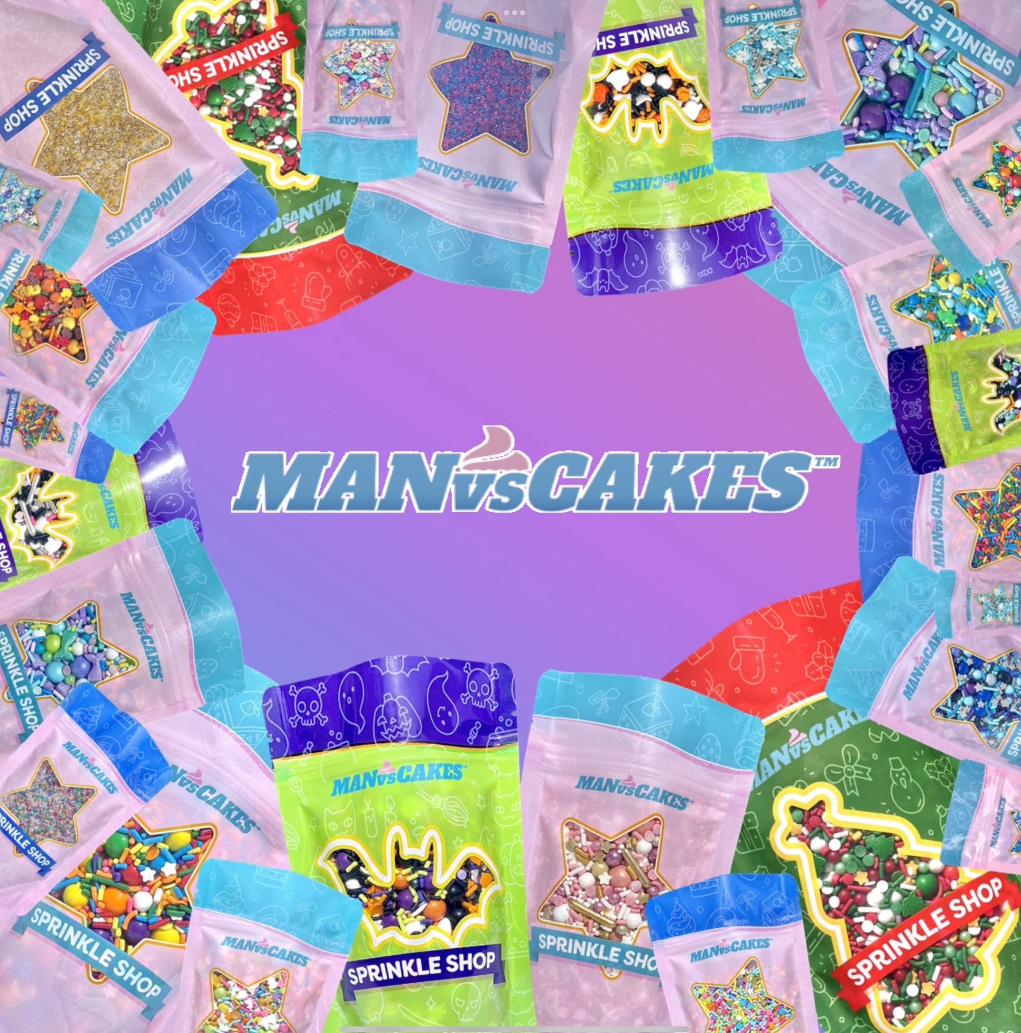 Manvscakes versatile toppings for baking, cereals, and pastries.