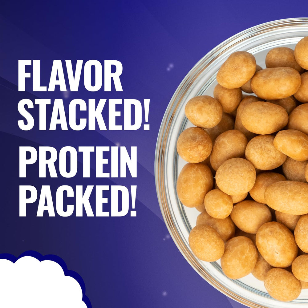 Manzela 50g serving pack keeps freshness sealed in desks, bags, or lunchboxes.