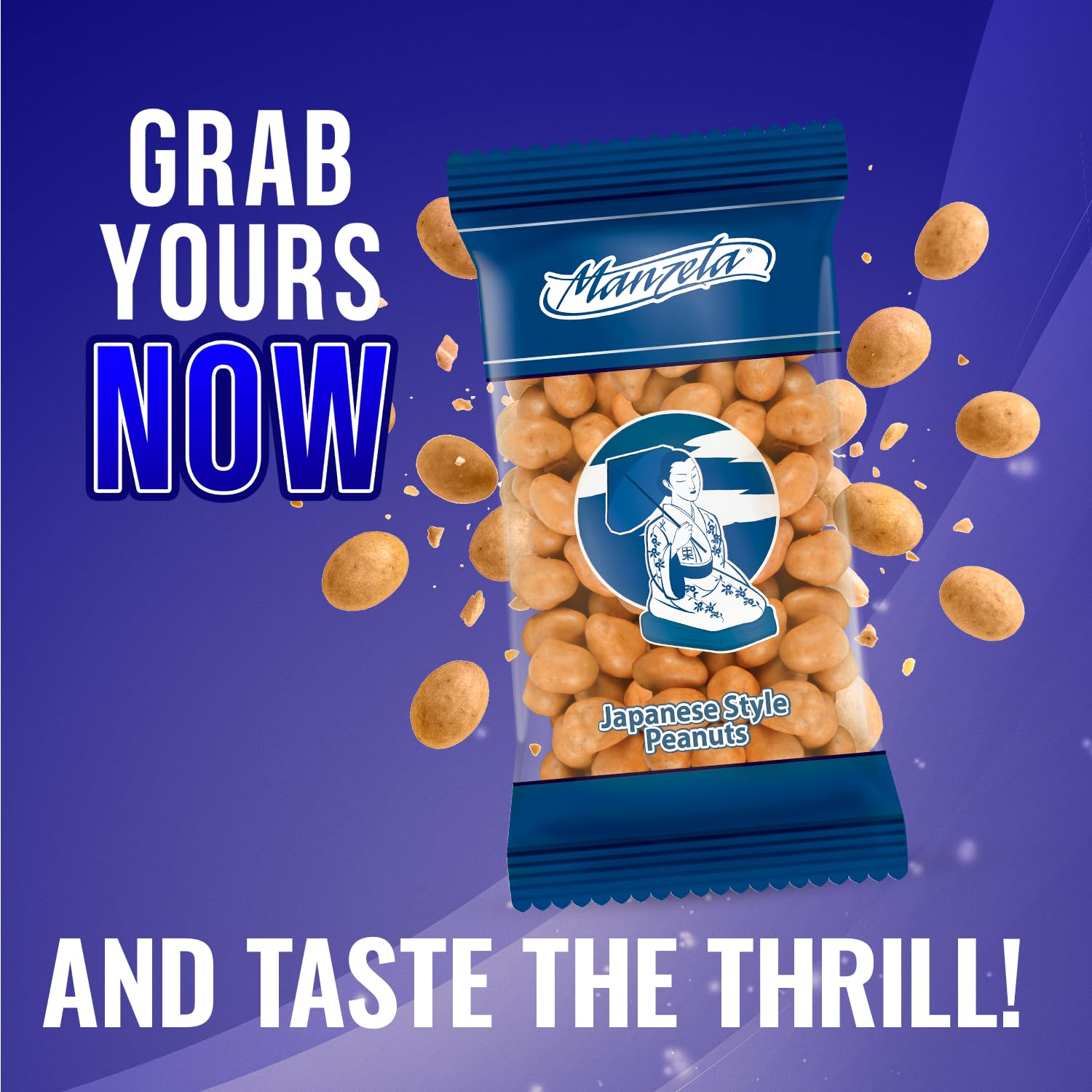 Manzela portable snack for lunchboxes, gym bags, or office breaks.