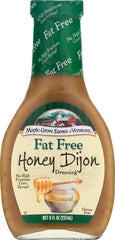 Maple Grove Farms fat-free dressing used as a marinade for proteins
