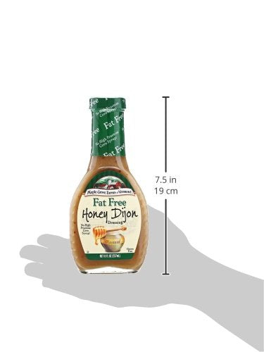 Maple Grove Farms honey dijon dressing glaze over grilled meat
