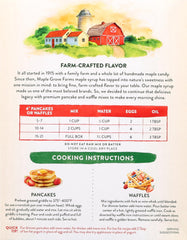 Maple Grove Farms Sugar-Free Pancake Mix ingredients shown for simple prep