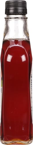 Maple Grove Farms syrup label close-up, highlighting Grade A
