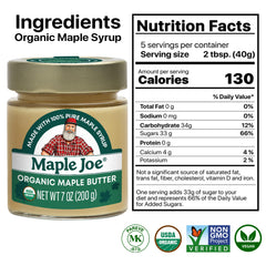 Maple Joe spread on toast showing smooth creamy texture