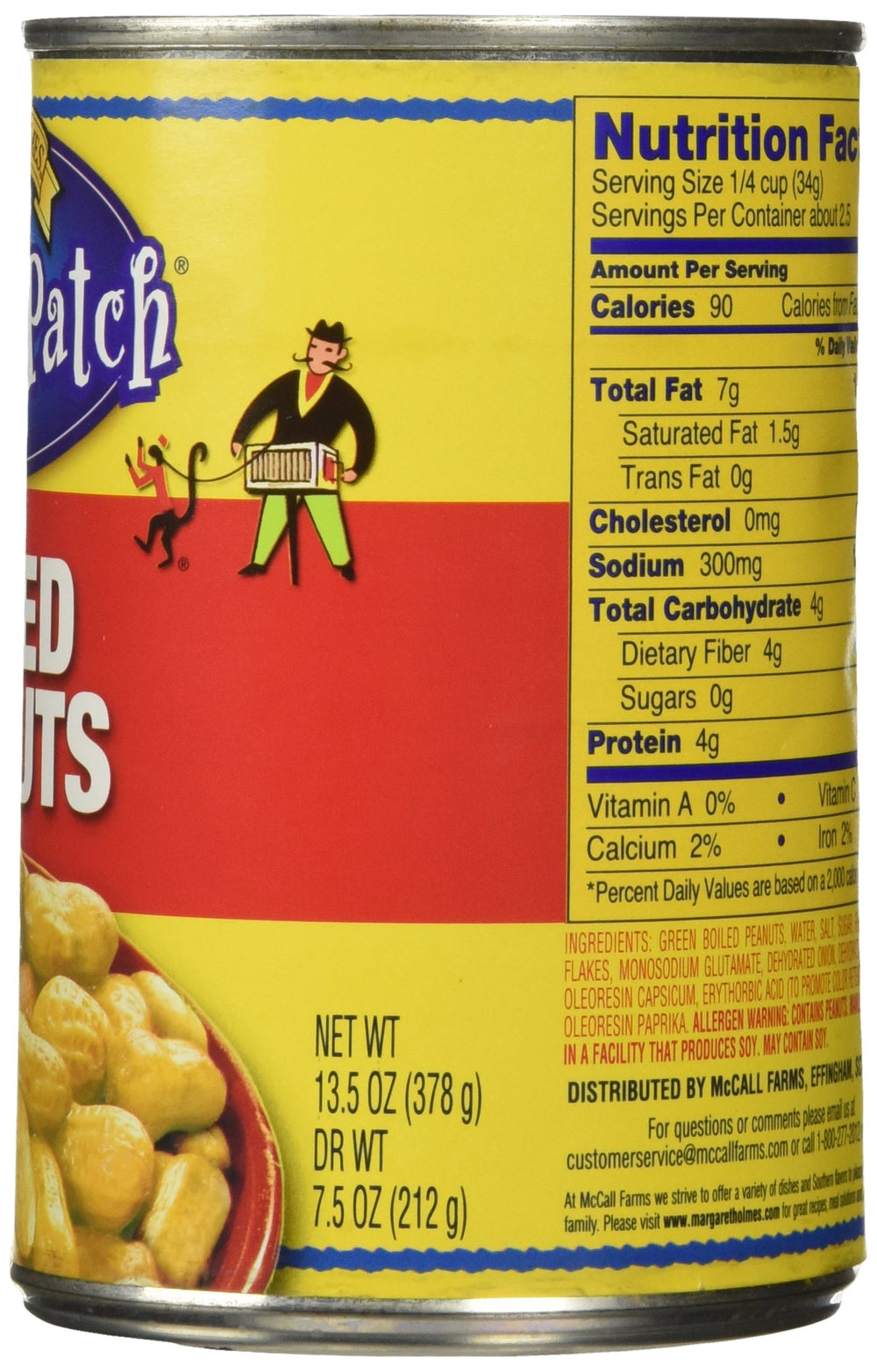 Margaret Holmes Cajun boiled peanuts pack-6; bold flavor to elevate casual snacking at home.