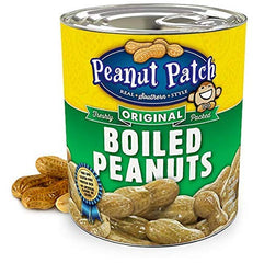 Margaret Holmes green boiled peanuts can - ready-to-enjoy southern snack with bold salty flavor