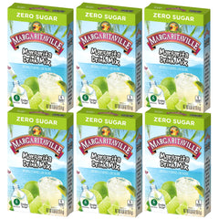 Margaritaville Singles To Go boxes arranged for stocking and entertaining guests.
