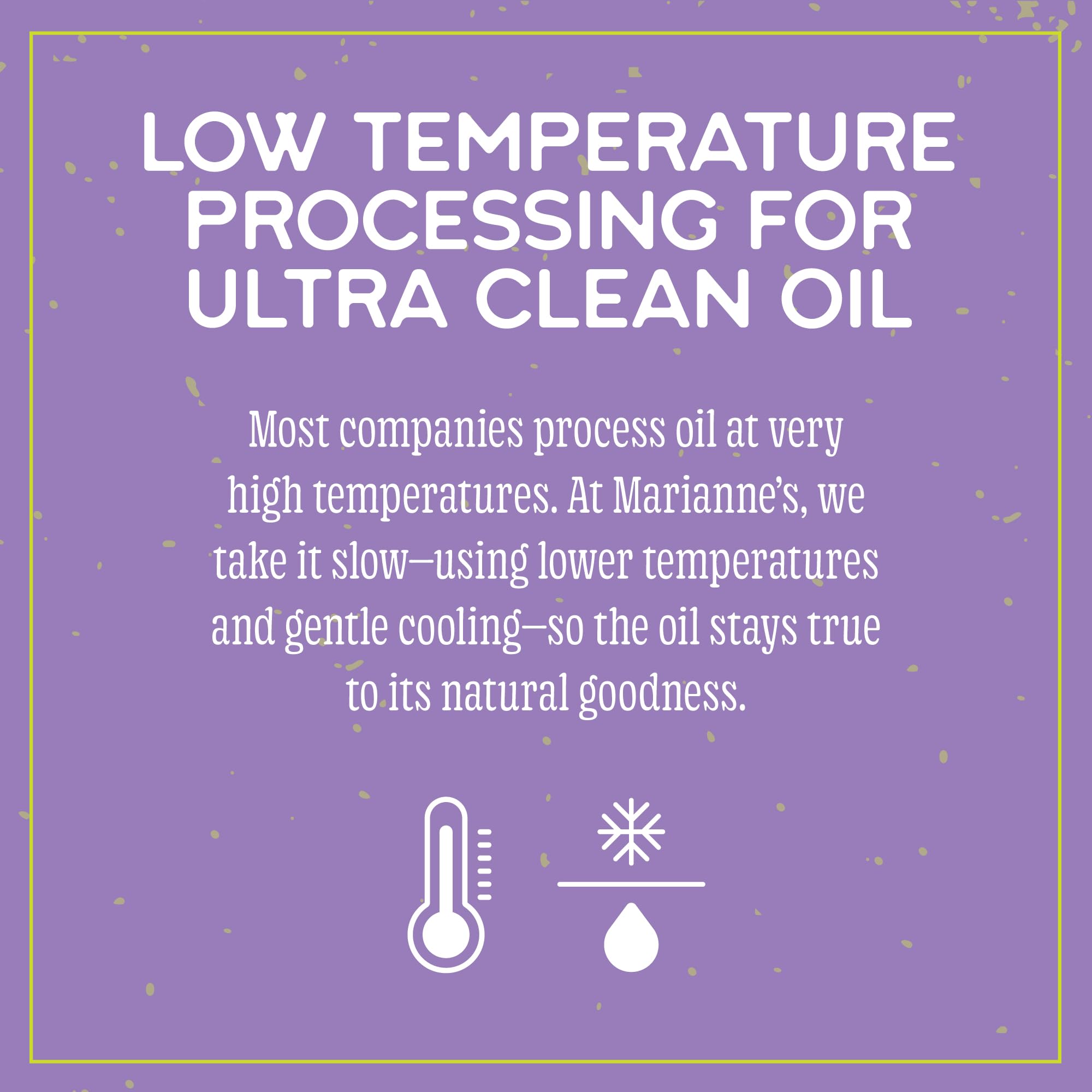 Marianne's Harvest ultra-clean processing and Clean Label Project Purity Award.