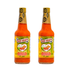 Marie Sharp's Fiery Habanero sauce bottle ready for bold heat.