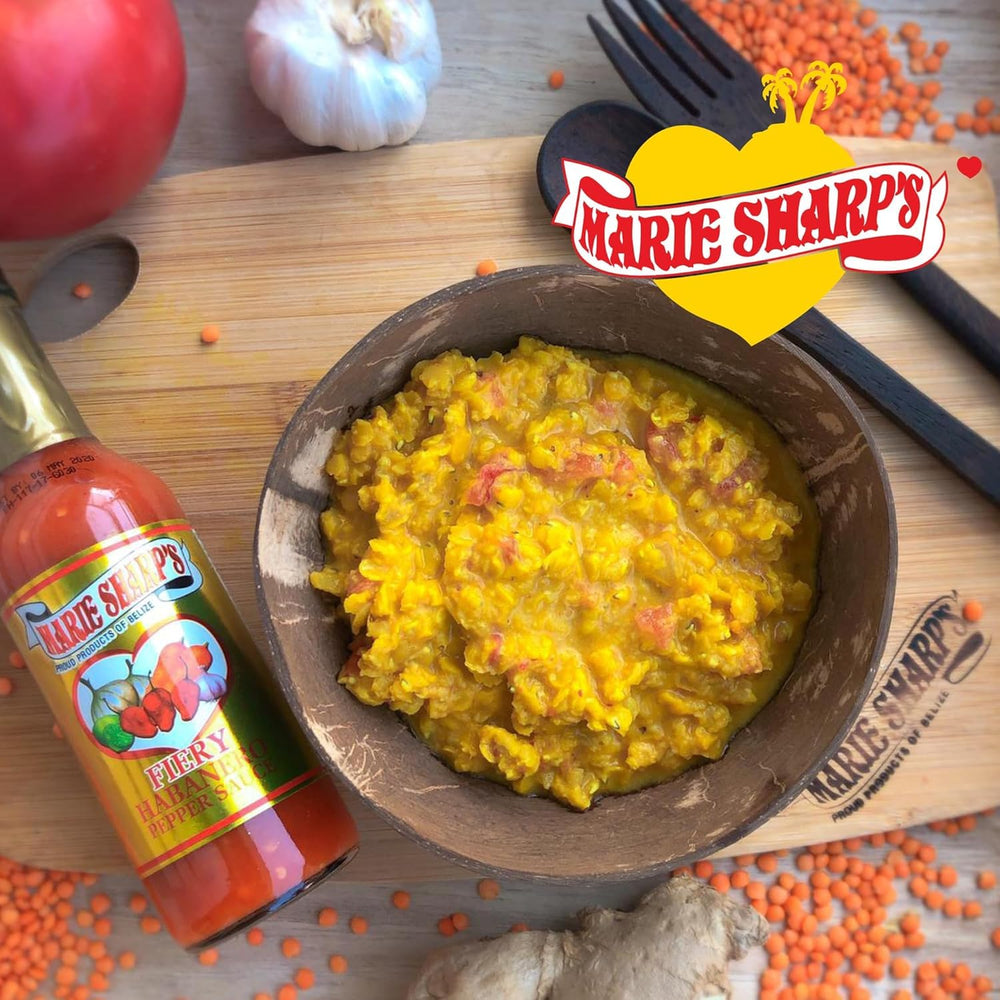 Grilled meats glazed with Marie Sharp’s Fiery Hot Habanero Sauce for bold heat.