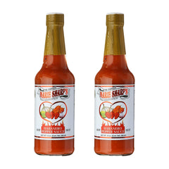Marie Sharp's Hot Habanero Sauce bottle showcases bold Belizean flavor for everyday meals.