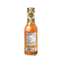 Close-up of Marie Sharp's Mango Habanero label emphasizing all-natural ingredients