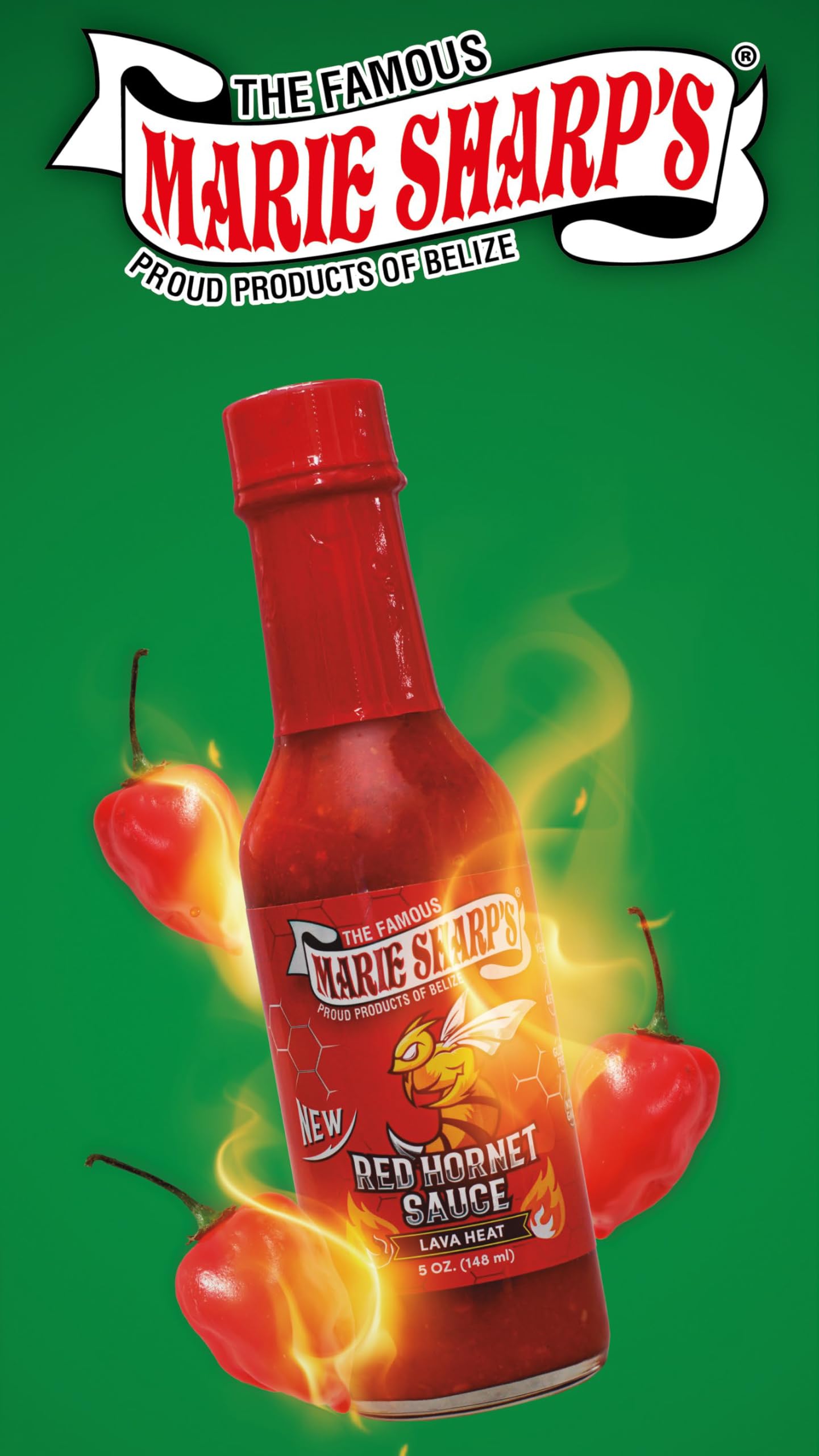 Marinade-ready Red Hornet sauce enhances meats and veggies