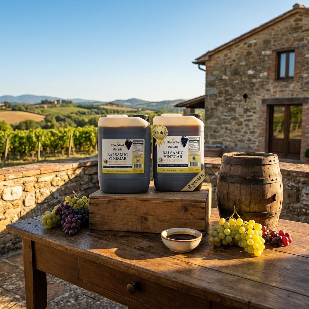 Mariella aged balsamic enhances fruit marination