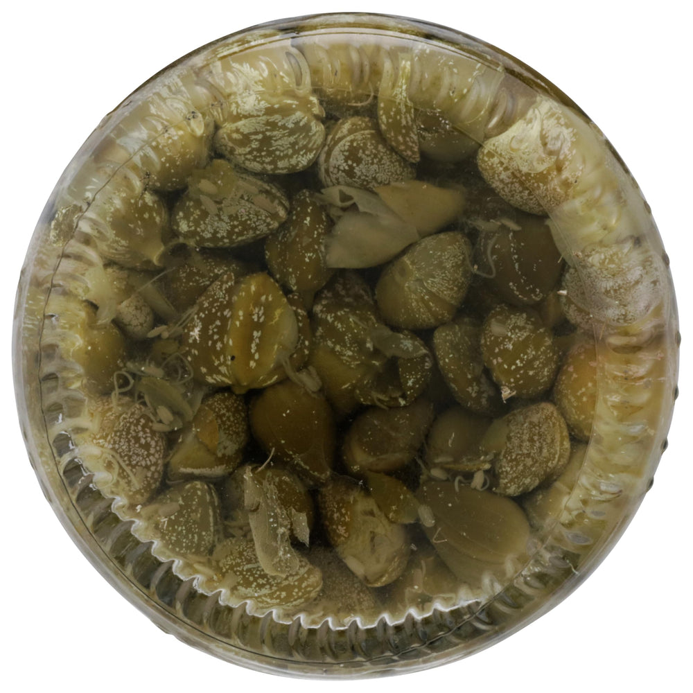 Mario Camacho Capote Capers on antipasti platter.