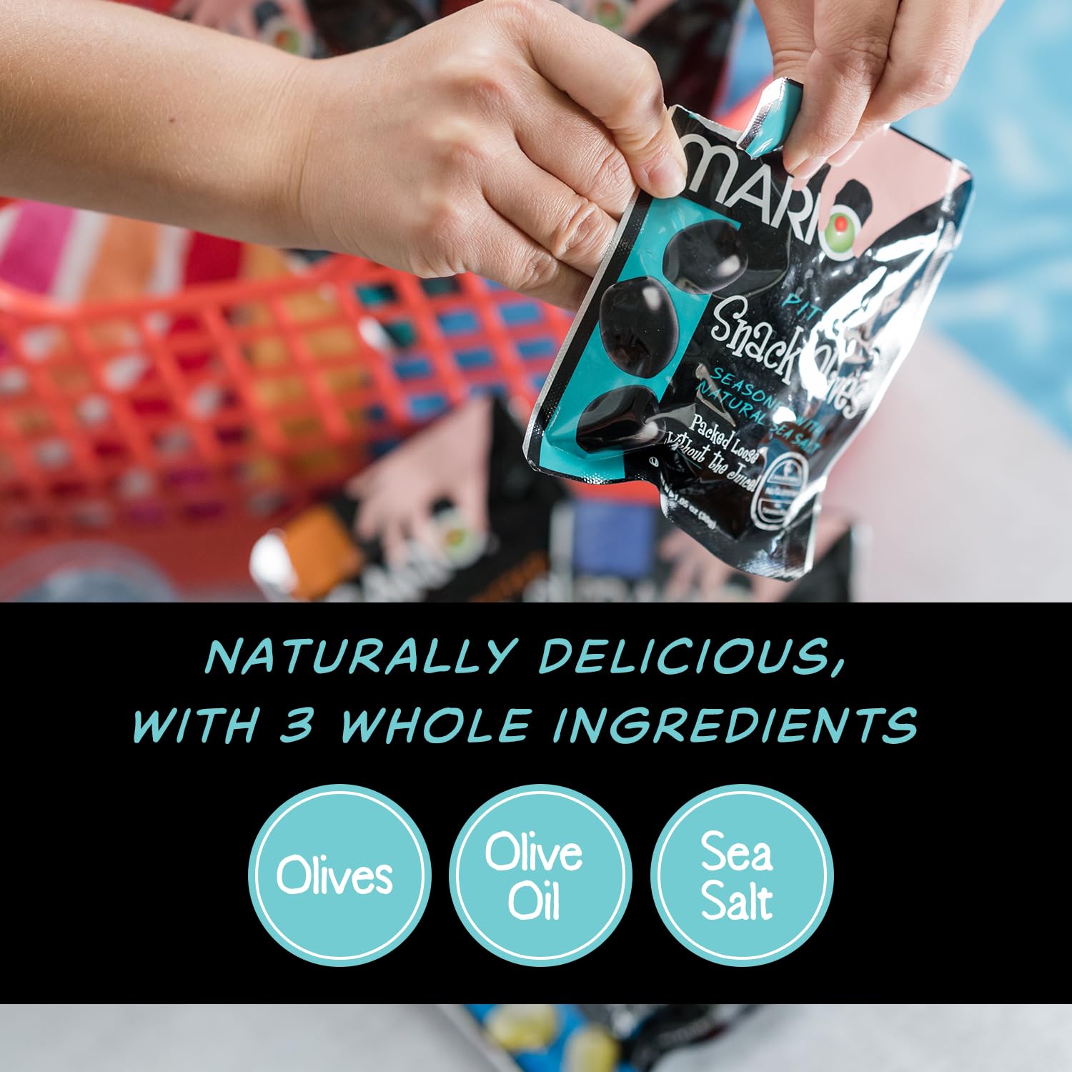Mario Camacho brineless olives enhance salads with bright, clean flavor.
