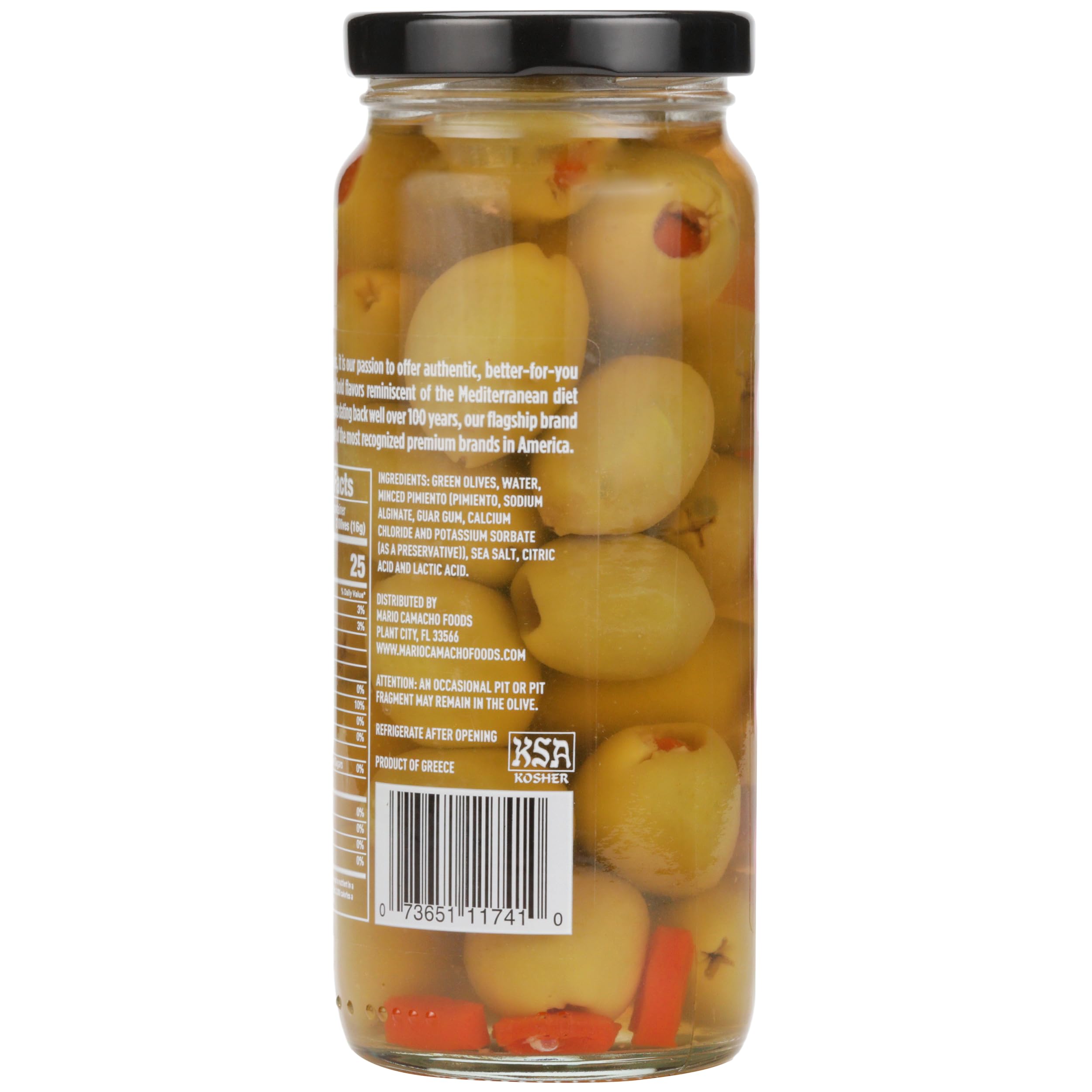 Elegant tapas setting featuring Mario Camacho Queen Olives stuffed with minced pimiento.