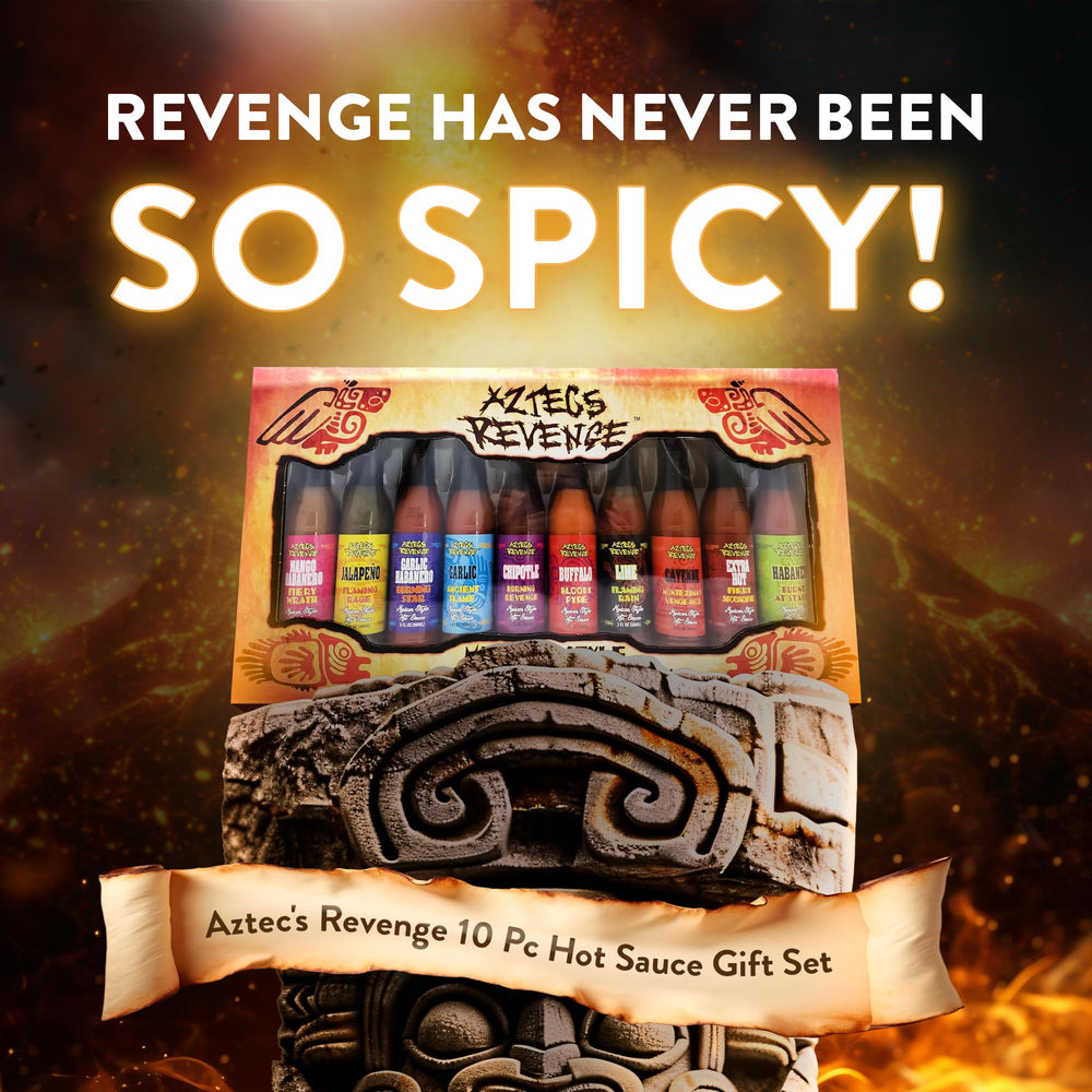 Aztecs Revenge decorative packaging enhances festive table display