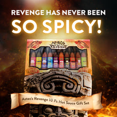 Aztecs Revenge decorative packaging enhances festive table display