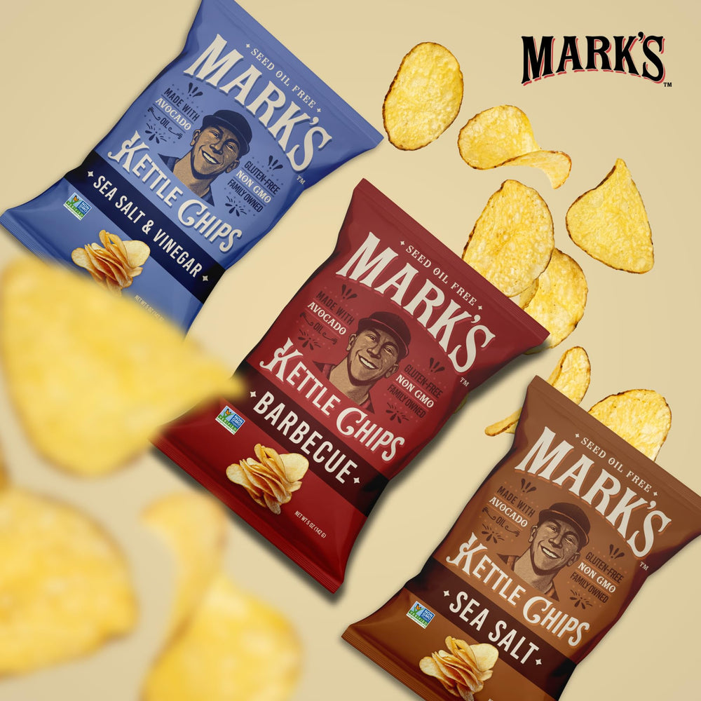 Mark's chips packed for a road trip, staying crispy during travel
