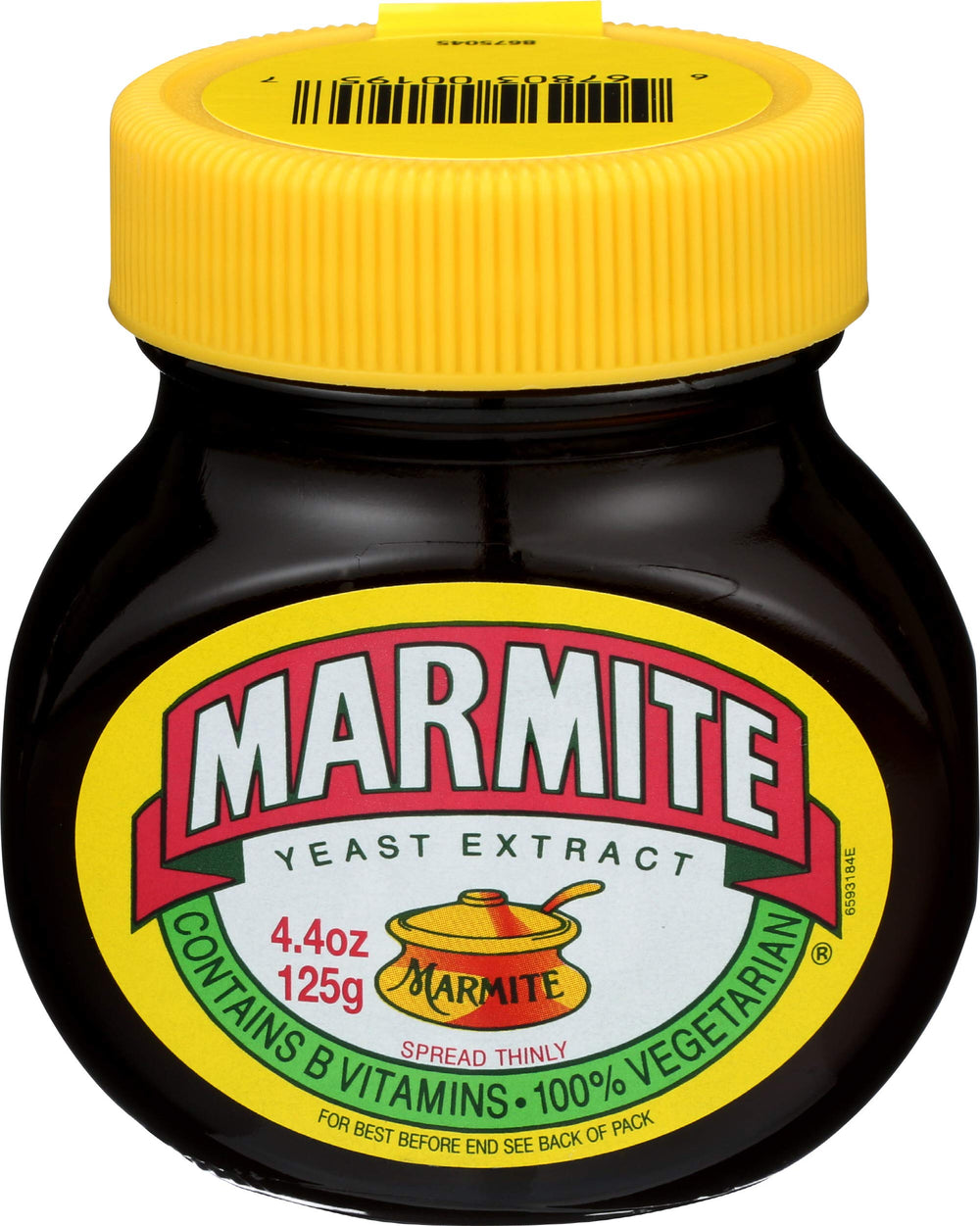 Marmite yeast extract spread on toast for a bold breakfast option