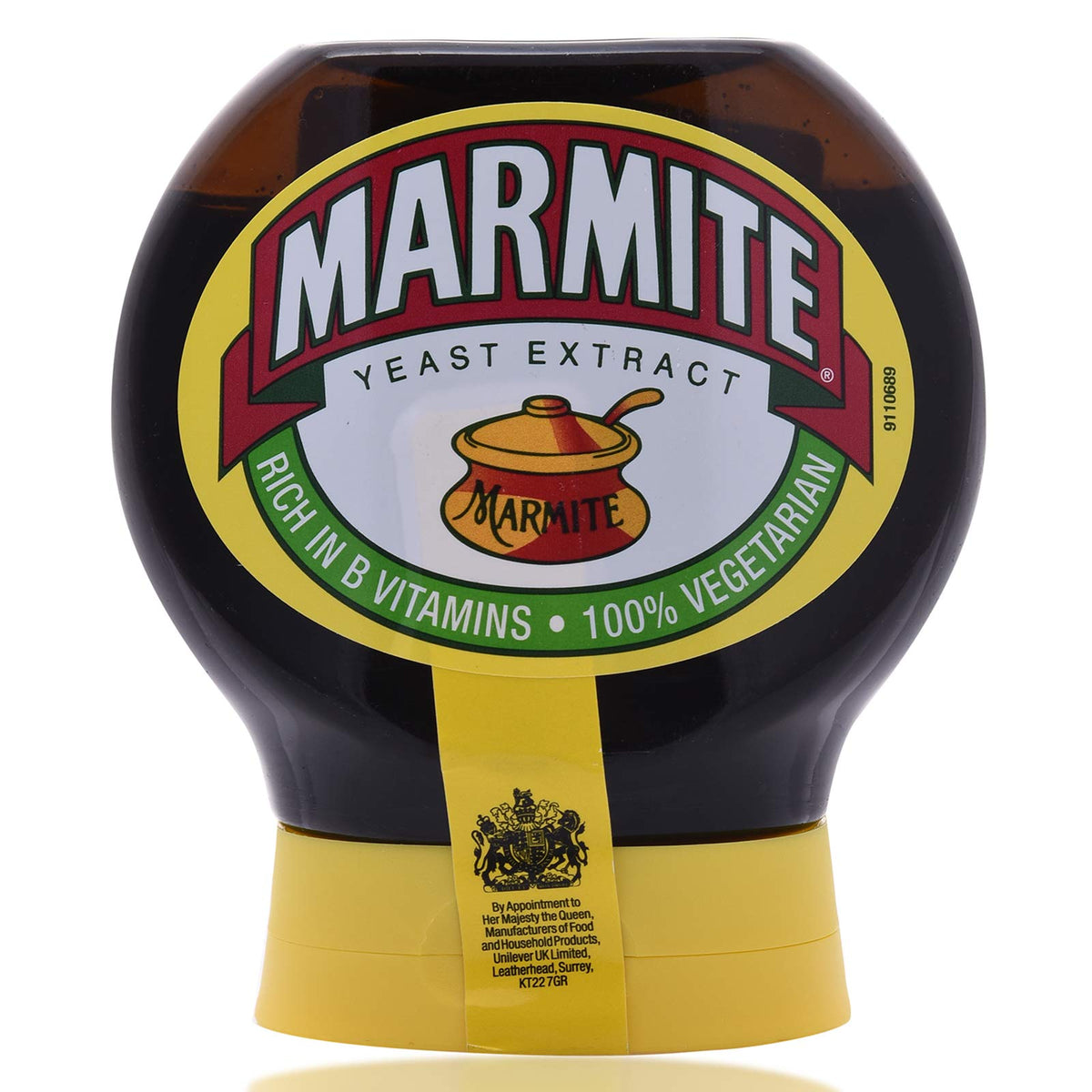 Marmite Yeast Extract Squeezy 200g jar, savory breakfast spread