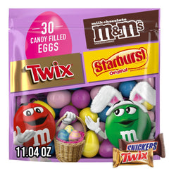Mars M&M'S Easter candy assortment bag displays colorful treats ideal for Easter baskets